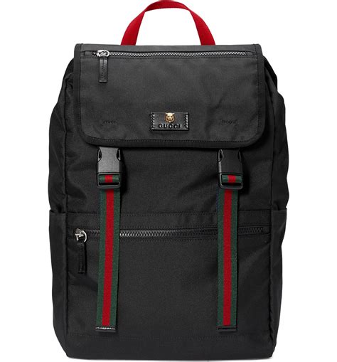 gucci leather backpack men's|gucci backpack nordstrom.